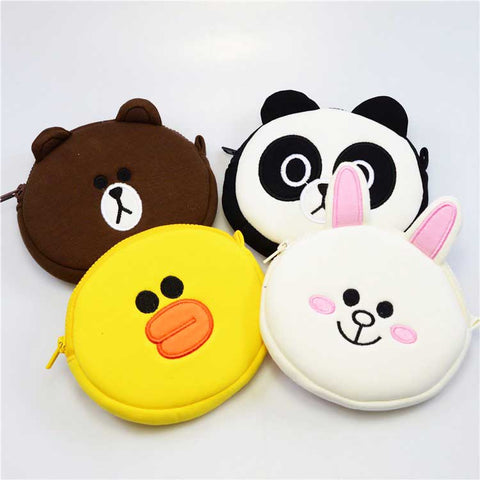 Cute Animal Cartoon Coin Pouch