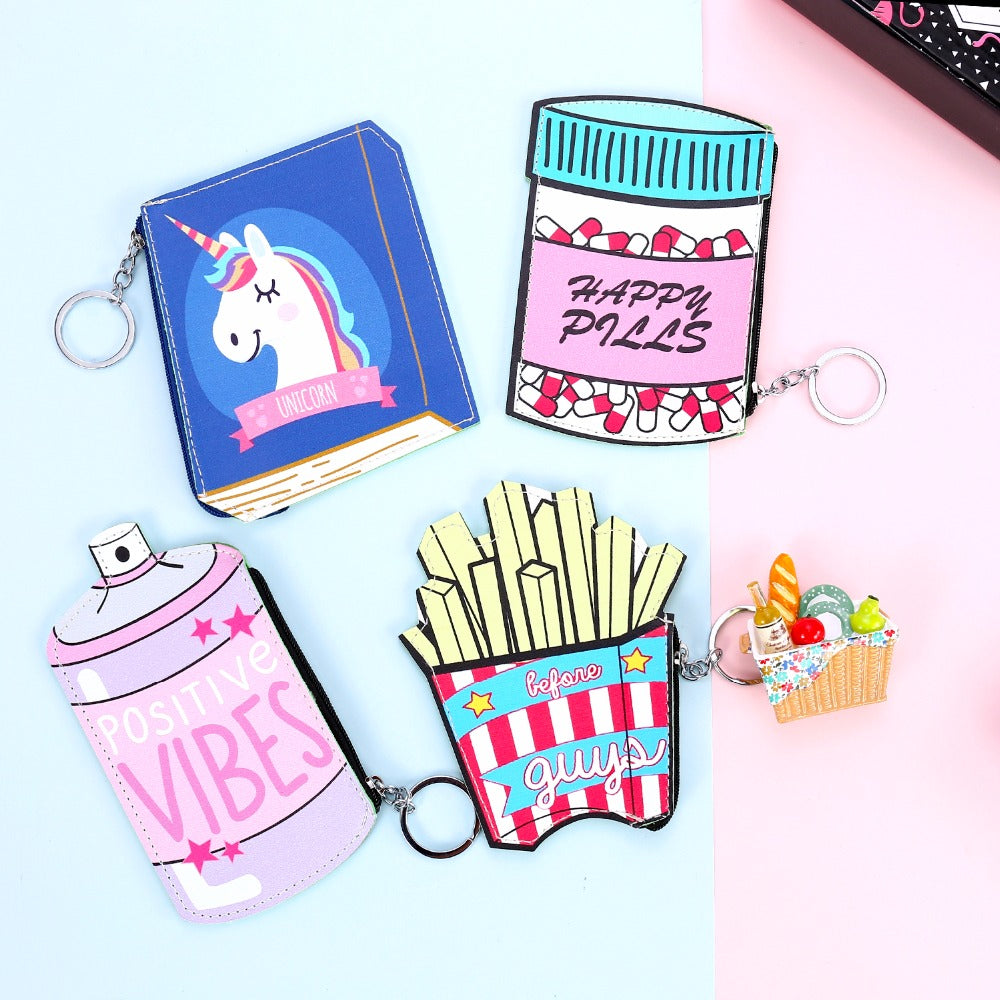 Cute Foodie Coin Purse