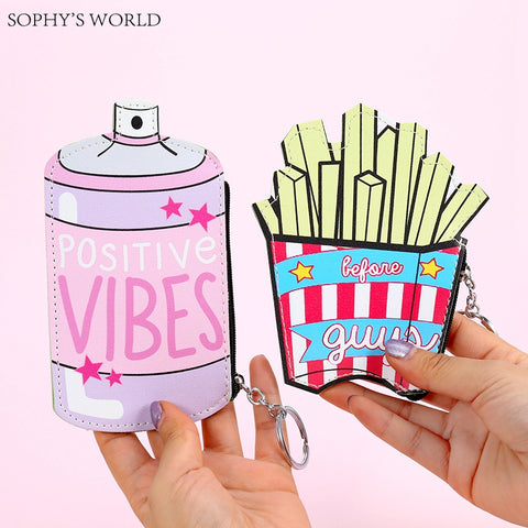 Cute Foodie Coin Purse