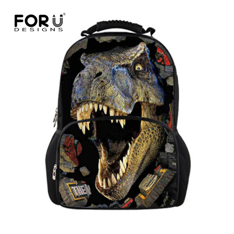 Cool Printing Dinosaur Backpack