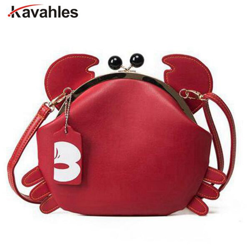 Red Crab Designed Bag