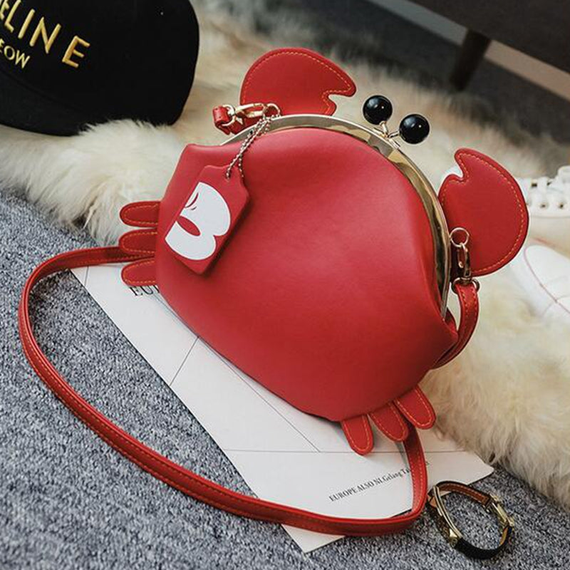 Red Crab Designed Bag