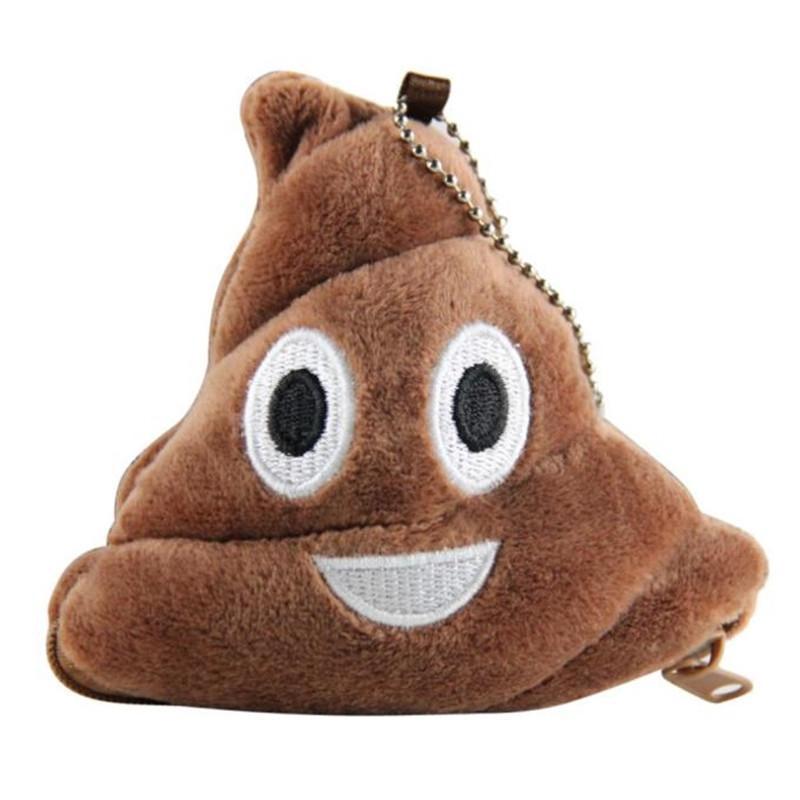 Poopie Emoji Coin Purse