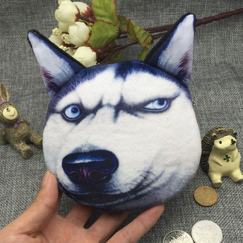 Cute Plush Animal Coin Purse