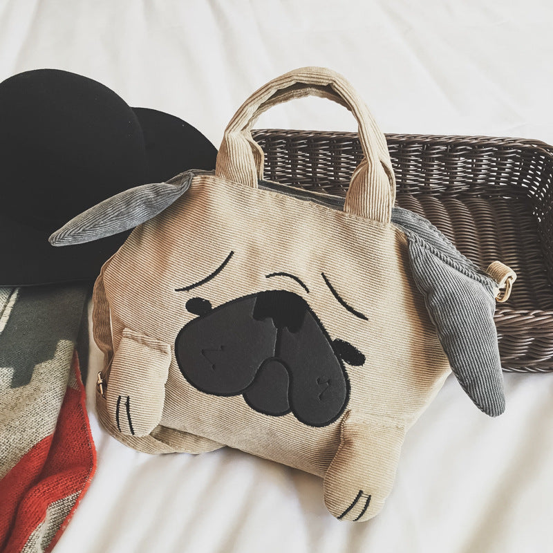 Cute Puppy Messenger Bag