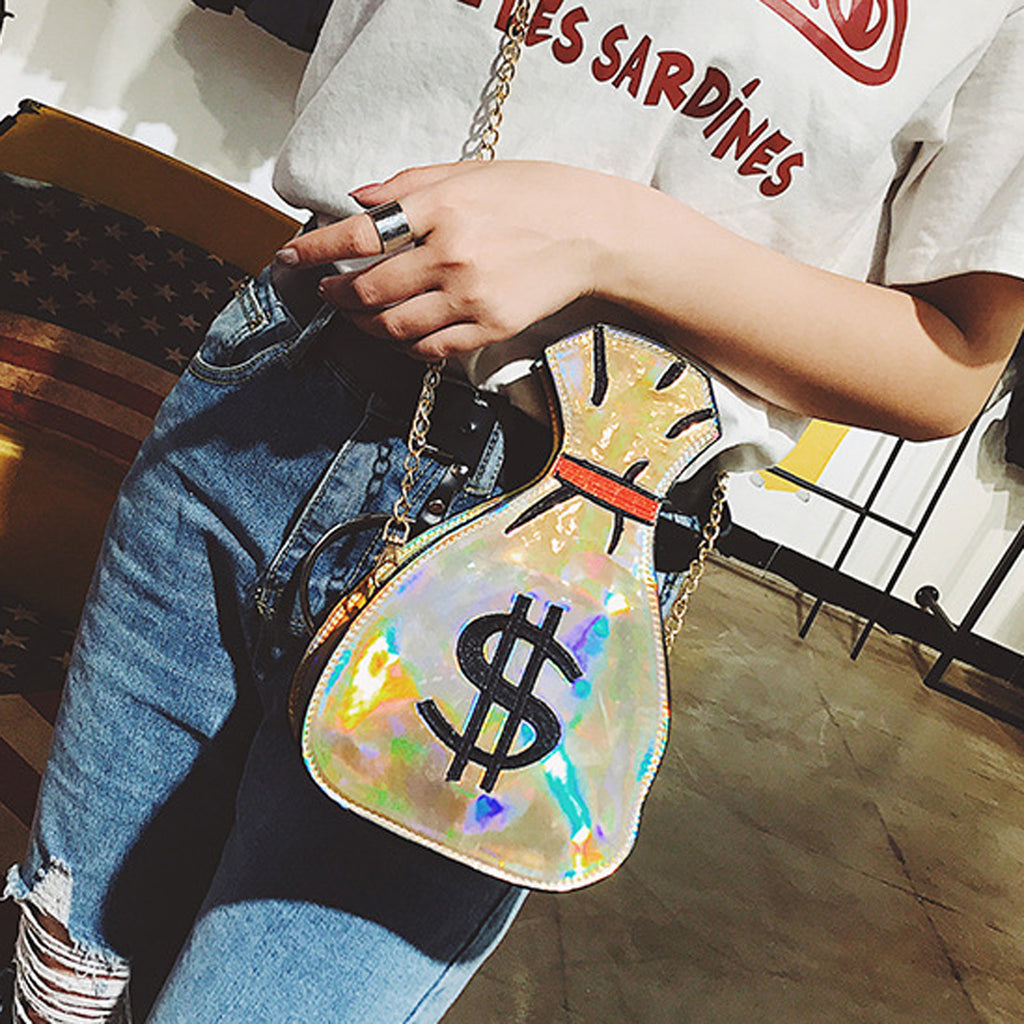 Fancy Dollar Shaped Handbag