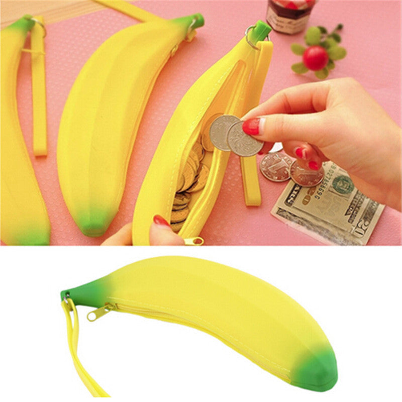 Novelty Funny Banana Coin Purse