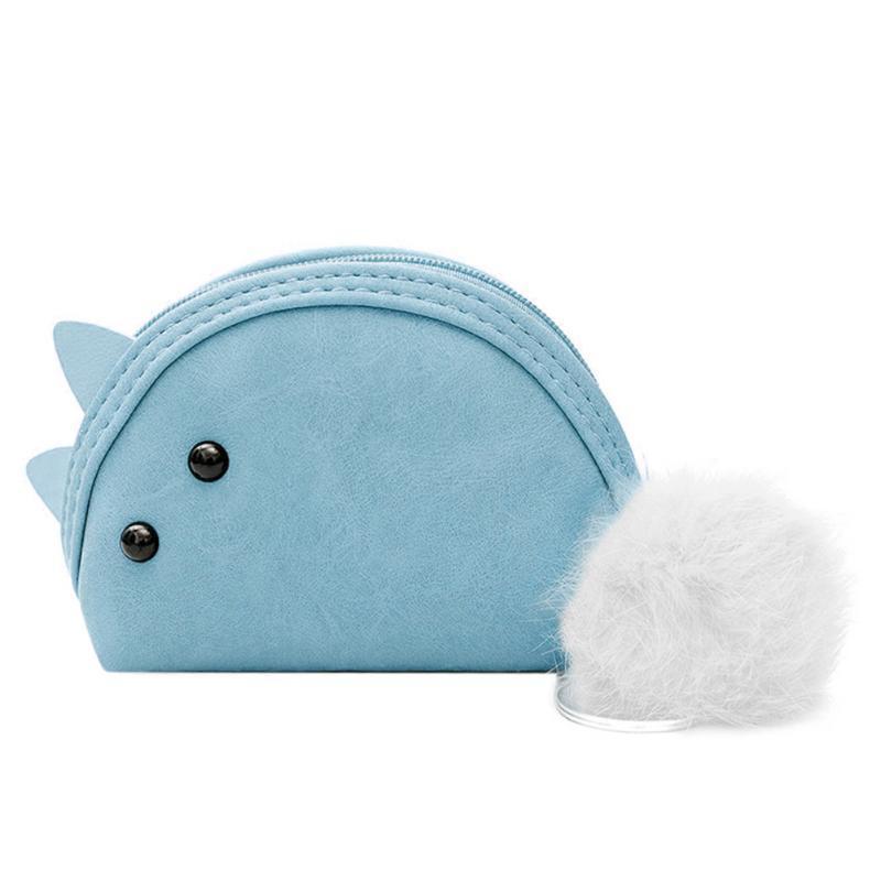 Pompon Fur Plush Coin Purse