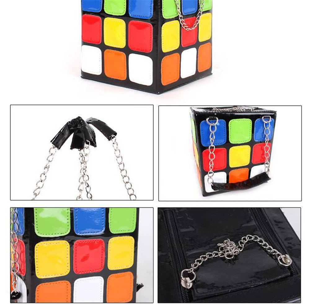 Rubics Cube Fashion Bag