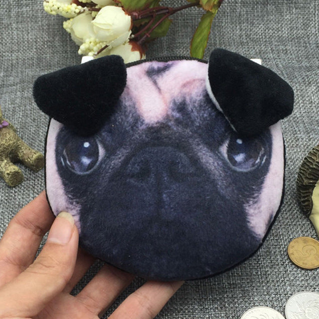 Cute Plush Animal Coin Purse