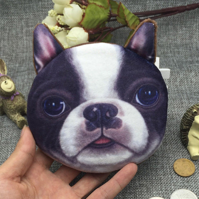 Cute Plush Animal Coin Purse