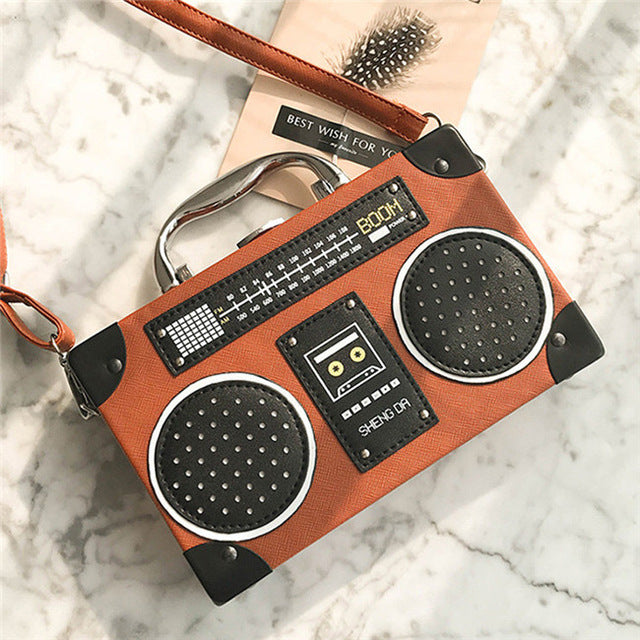 Unique Fashion Radio Shape Bag