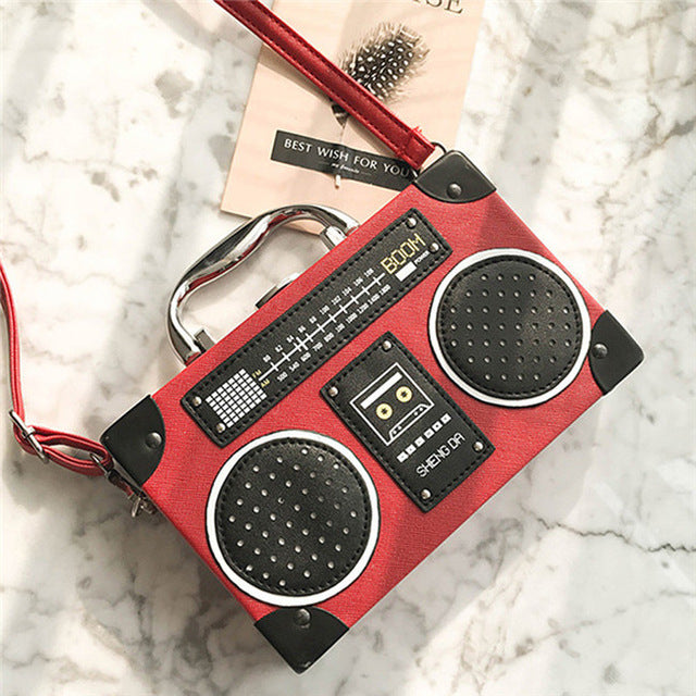 Unique Fashion Radio Shape Bag