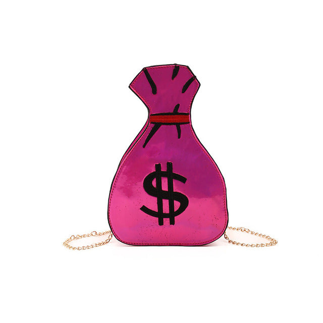 Fancy Dollar Shaped Handbag