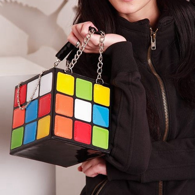 Rubics Cube Fashion Bag