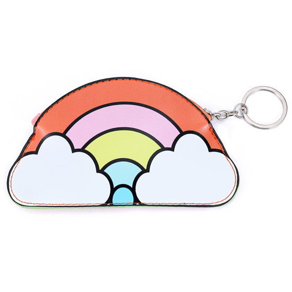 Smile Lipstick Zipper Coin Purse